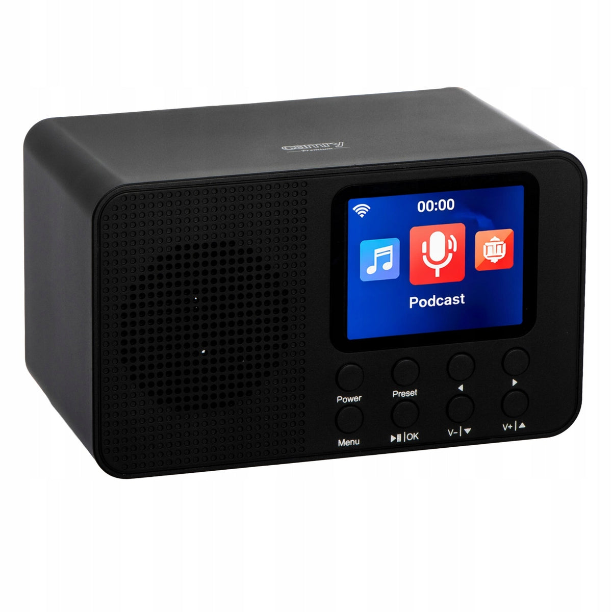 PORTABLE INTERNET RADIO NETWORK KITCHEN WIFI BLUETOOTH USB-C ALARM CLOCK Packaging status original