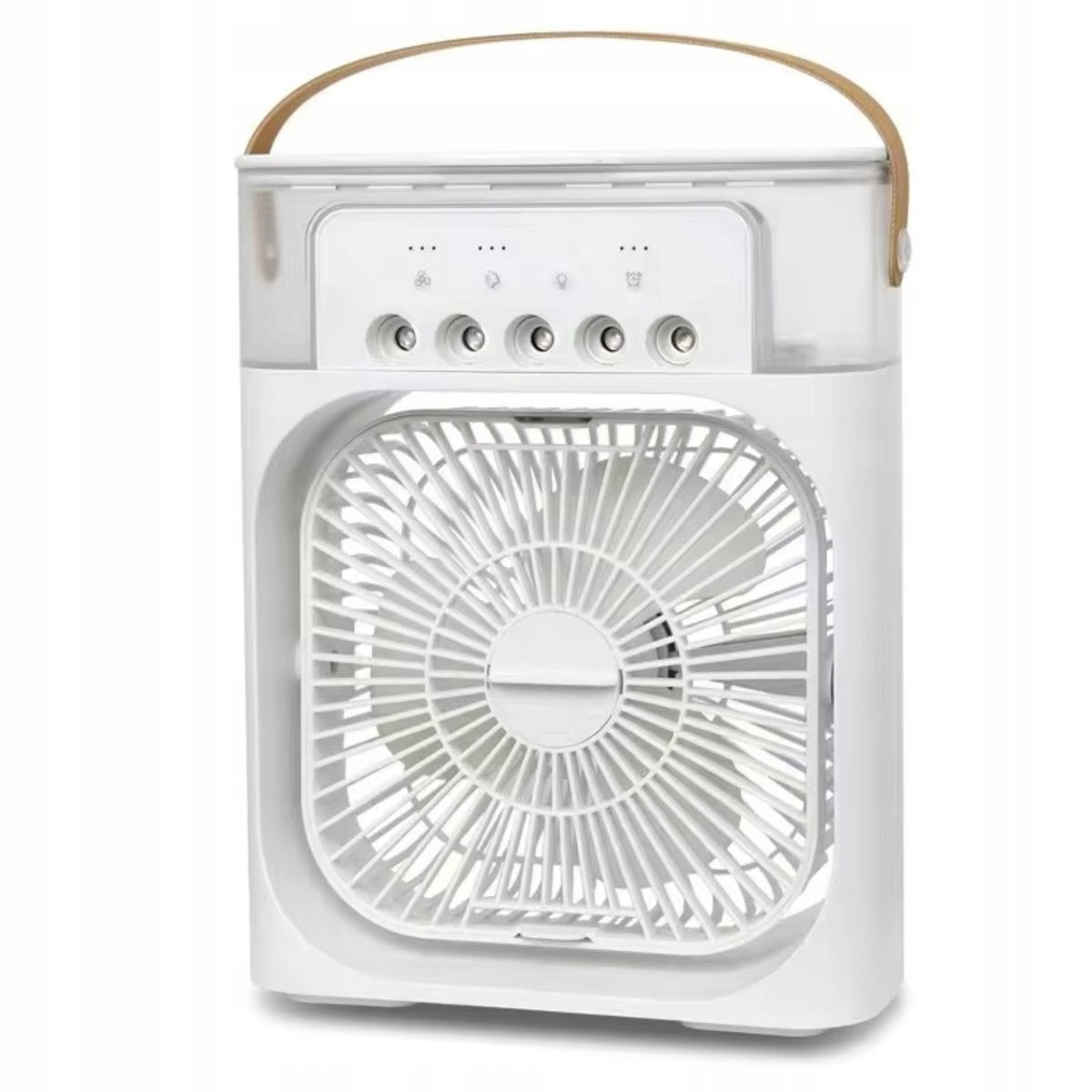 PORTABLE MINI AIR CONDITIONER FAN HUMIDIFIER LED