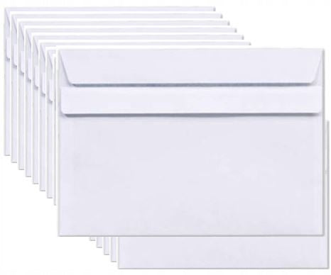POSTAL Letter Envelope FOR SENDING Letters B6 SP WHITE 1000 Pcs ENVELOPES