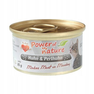 POWER OF NATURE CHICKEN GUTTER 85g FOR CAT