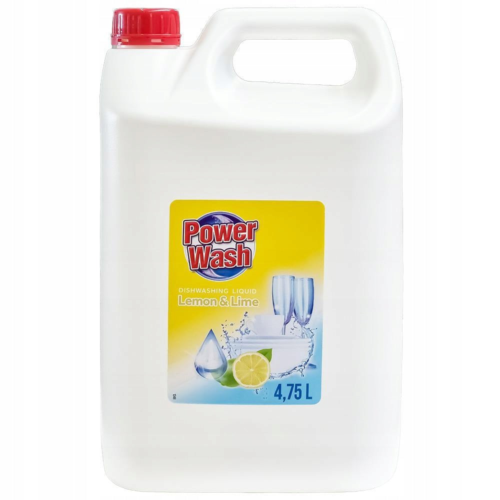 POWER WASH Dishwashing liquid 4,75 L lemon efficient thick