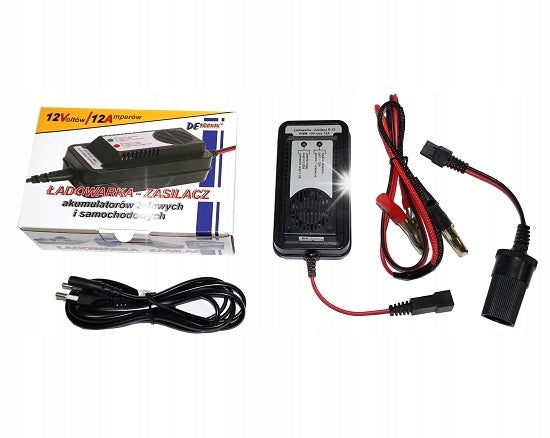 POWERFUL AGM VRLA PROCESSOR CHARGER 12V 12A