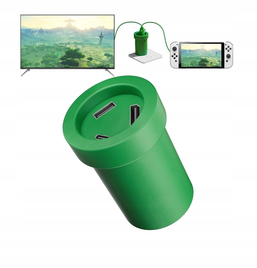 POWKONG PIPE SWITCH HUB CHARGING STATION 65W