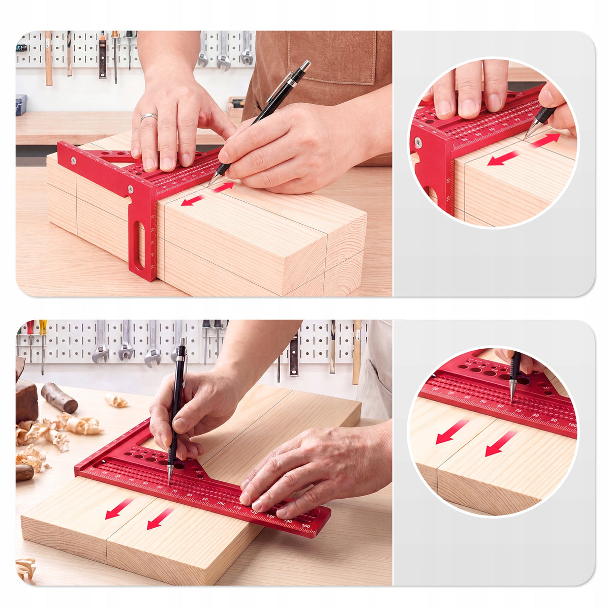 PRECISION METAL CARPENTRY ANGLE FOR 3D WOOD MEASUREMENT AND MARKING Manufacturer code 7HGQY015201AA