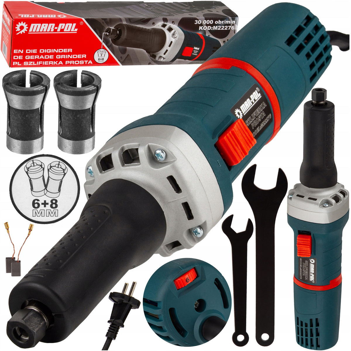 PRECISION NETWORK STRAIGHT GRINDER 950W ROTATION ADJUSTMENT MANDREL MP