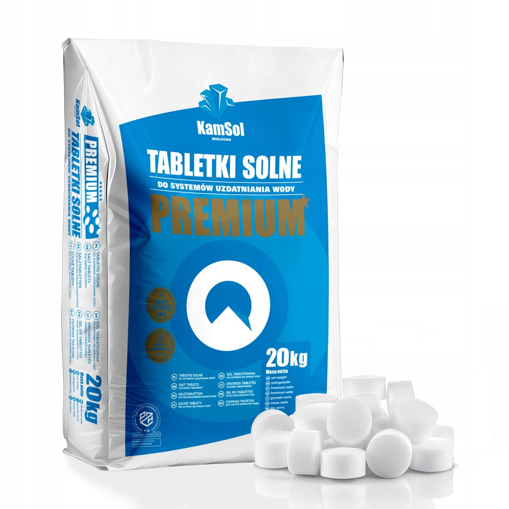PREMIUM SALT TABLETS FOR SOFTENERS 20KG TABLET SALT FOR TREATMENT