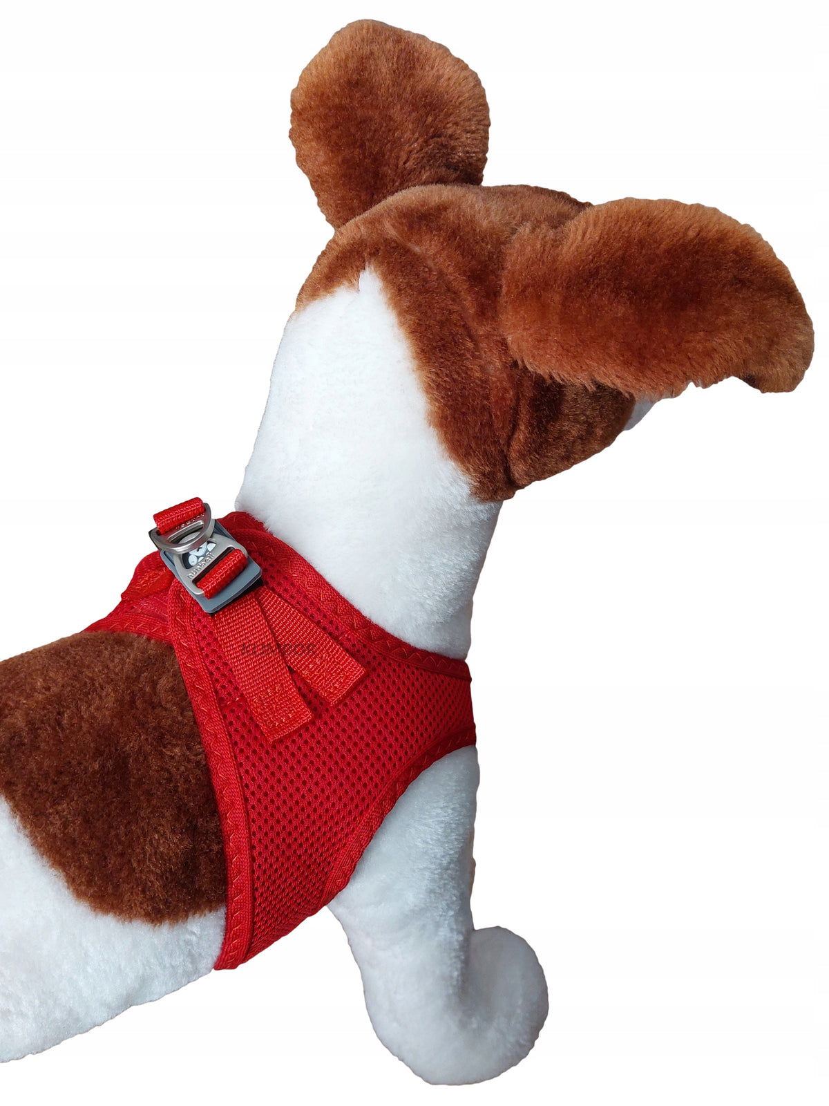 PRESSURE-FREE DOG HARNESS RED LIGHT WITH EYE FOR LEASH RATLEREK 2XS Packaging status original