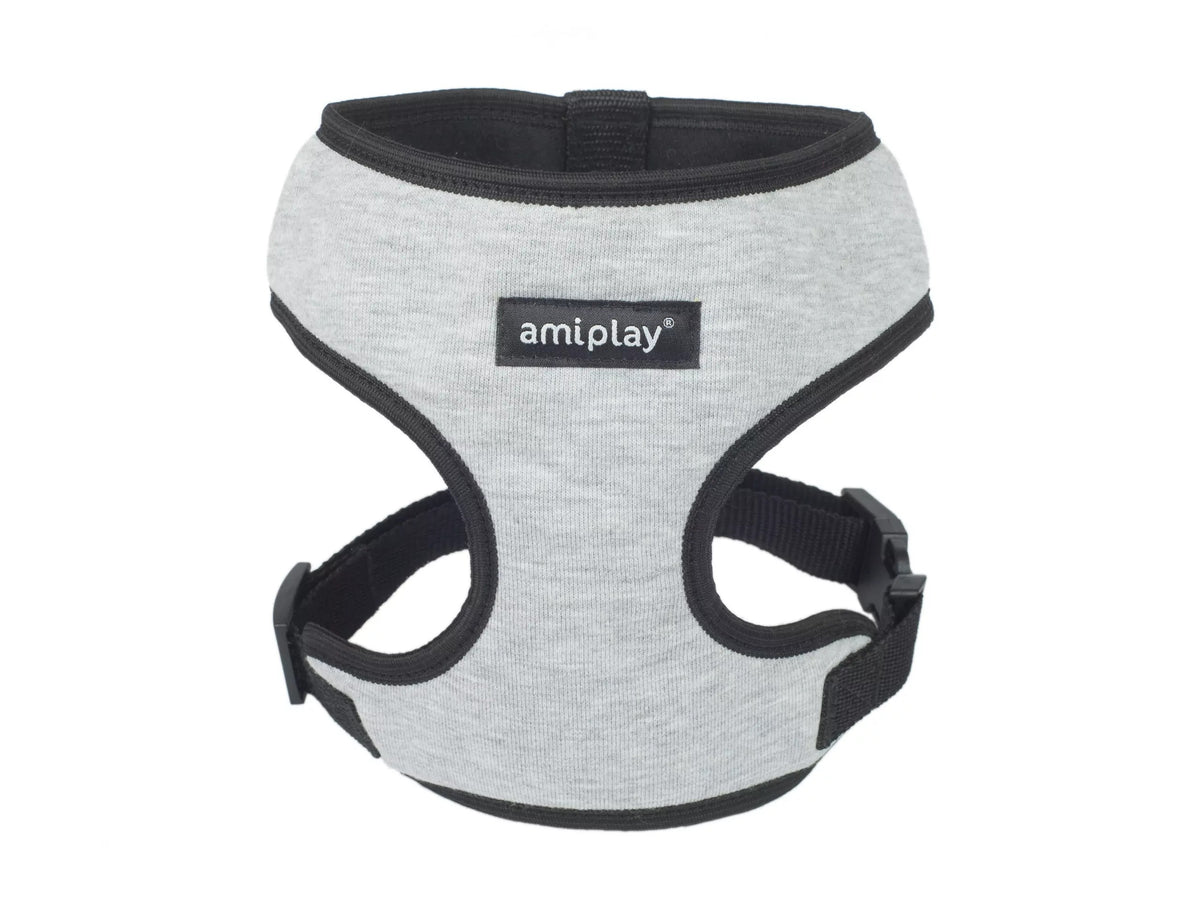 PRESSURE-FREE HARNESS AMIPLAY SCOUT DENVER M GREY FOR DOG