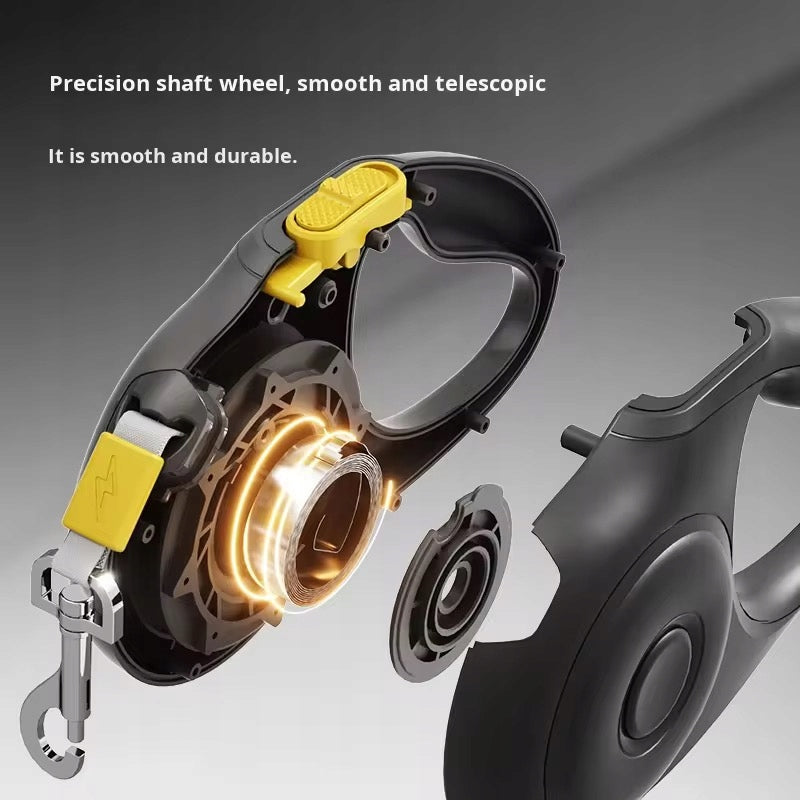 PROFESSIONAL AUTOMATIC LEASH FOR DOG ROLLED 5M Packaging status original