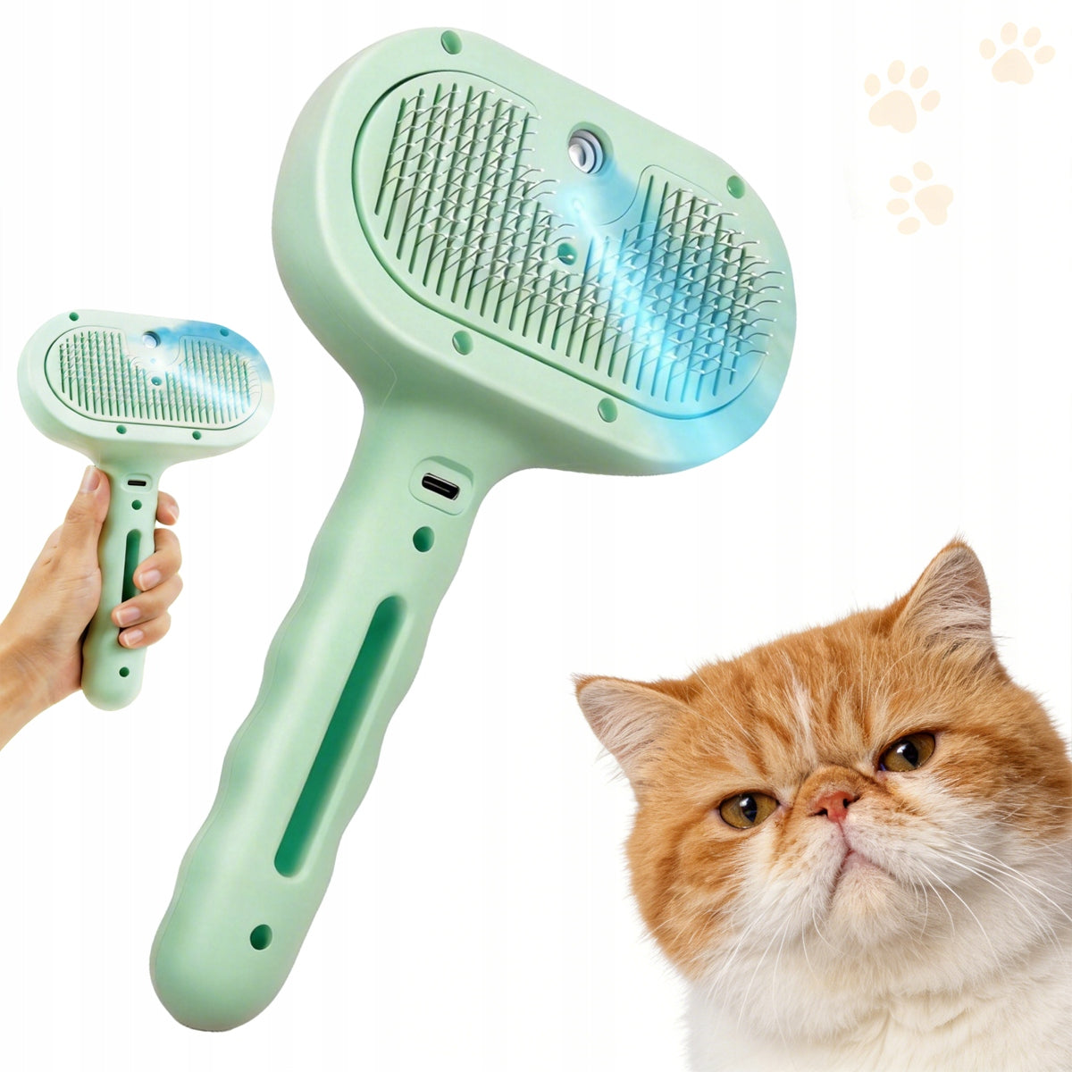 PROFESSIONAL STEAM BRUSH FOR PET CAT DOG - LATEST MODEL 2026
