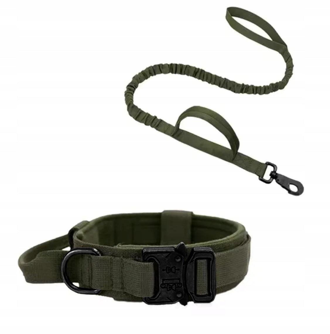 PROFESSIONAL TACTICAL DOG COLLAR METAL BUCKLE STRONG LEASH 34-44 CM M Manufacturer code OBTSOLM