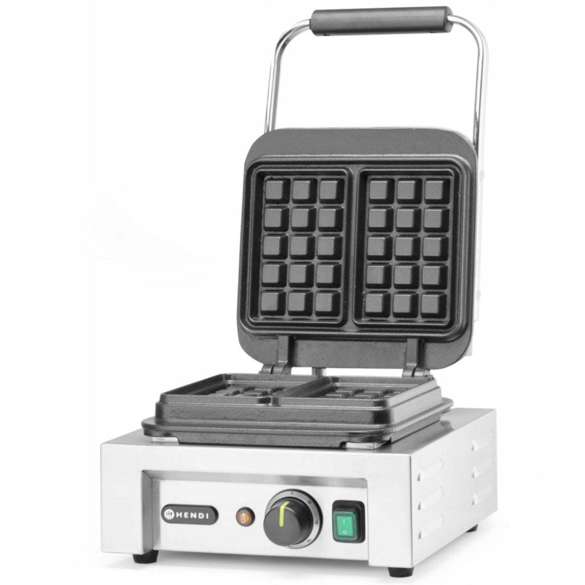 PROFESSIONAL WAFFLE MAKER FOR 2 BRUSSELS WAFFLES LARGE GRILLE 2200W