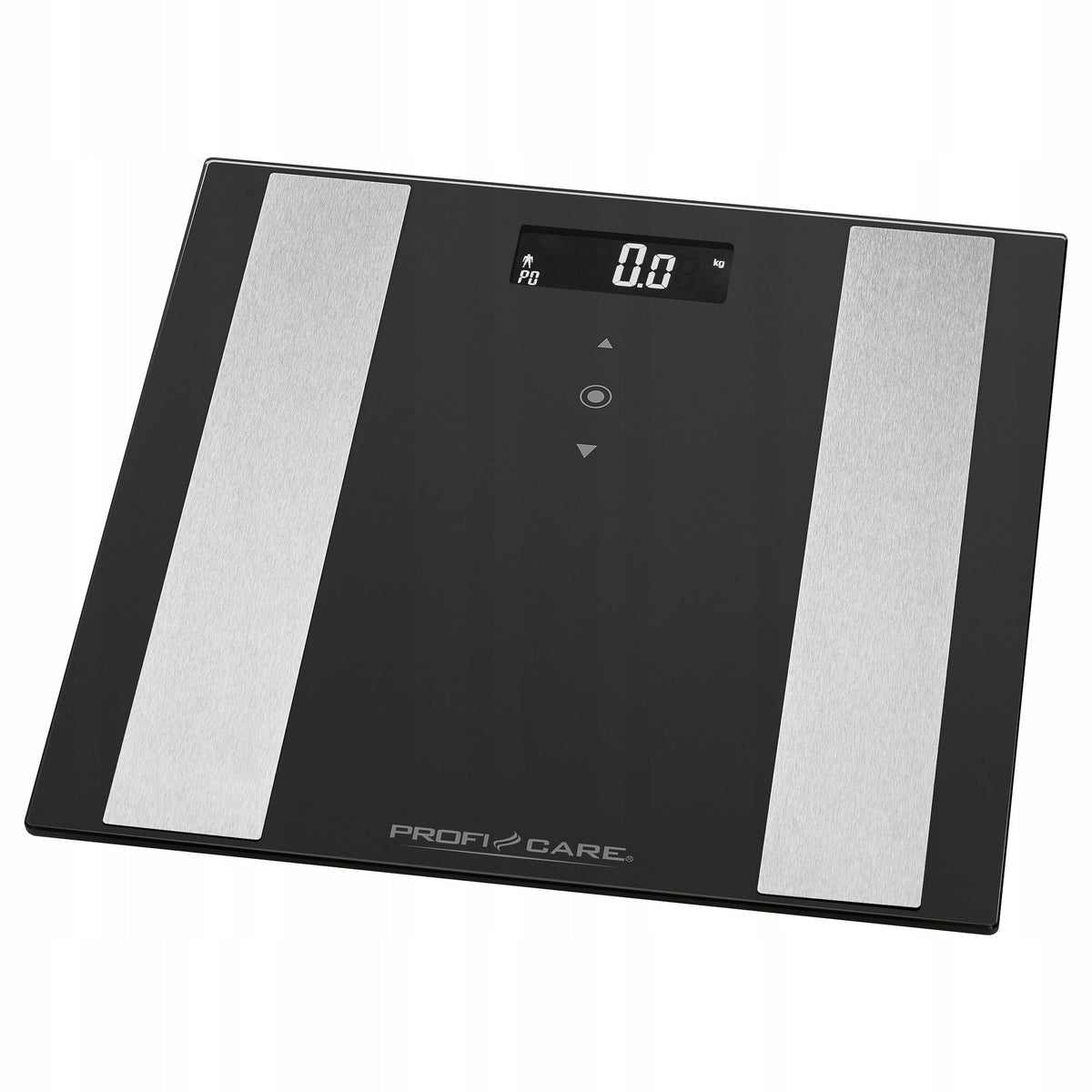 PROFICARE Personal Weight 8in1 Body Fat Analysis Black Precious Steel