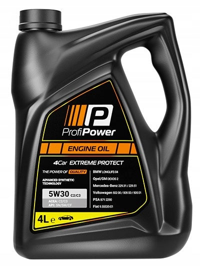 PROFIPOWER 4CAR OIL 5W30 EXTREME PROTECT C2/C3 4L