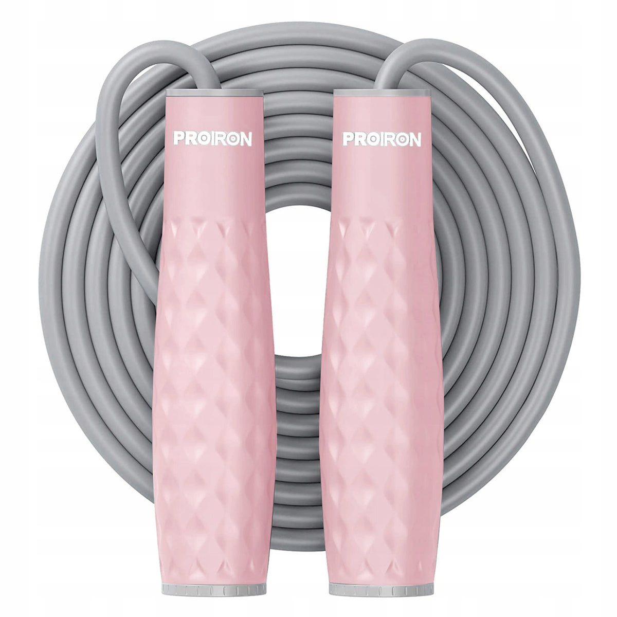 PROIRON Jump Rope with Load Adjustable 3m Pink Fitness