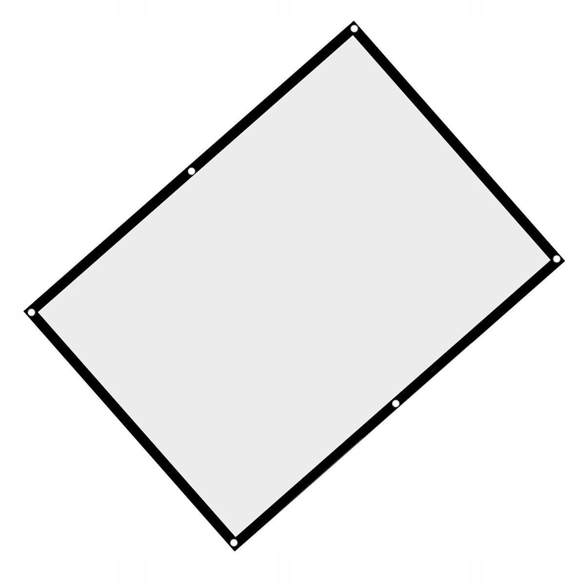 PROJECTION SCREEN FOR PROJECTOR PORTABLE RETRACTABLE 4:3 84 INCH Packaging status original
