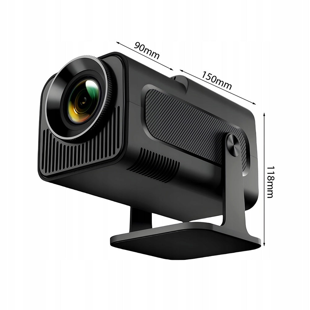 PROJECTOR ANDROID TV WIFI FULL HD PORTABLE SMART TURNOVER SPEAKER Model RGD4ETGESDRGT4EDSR4