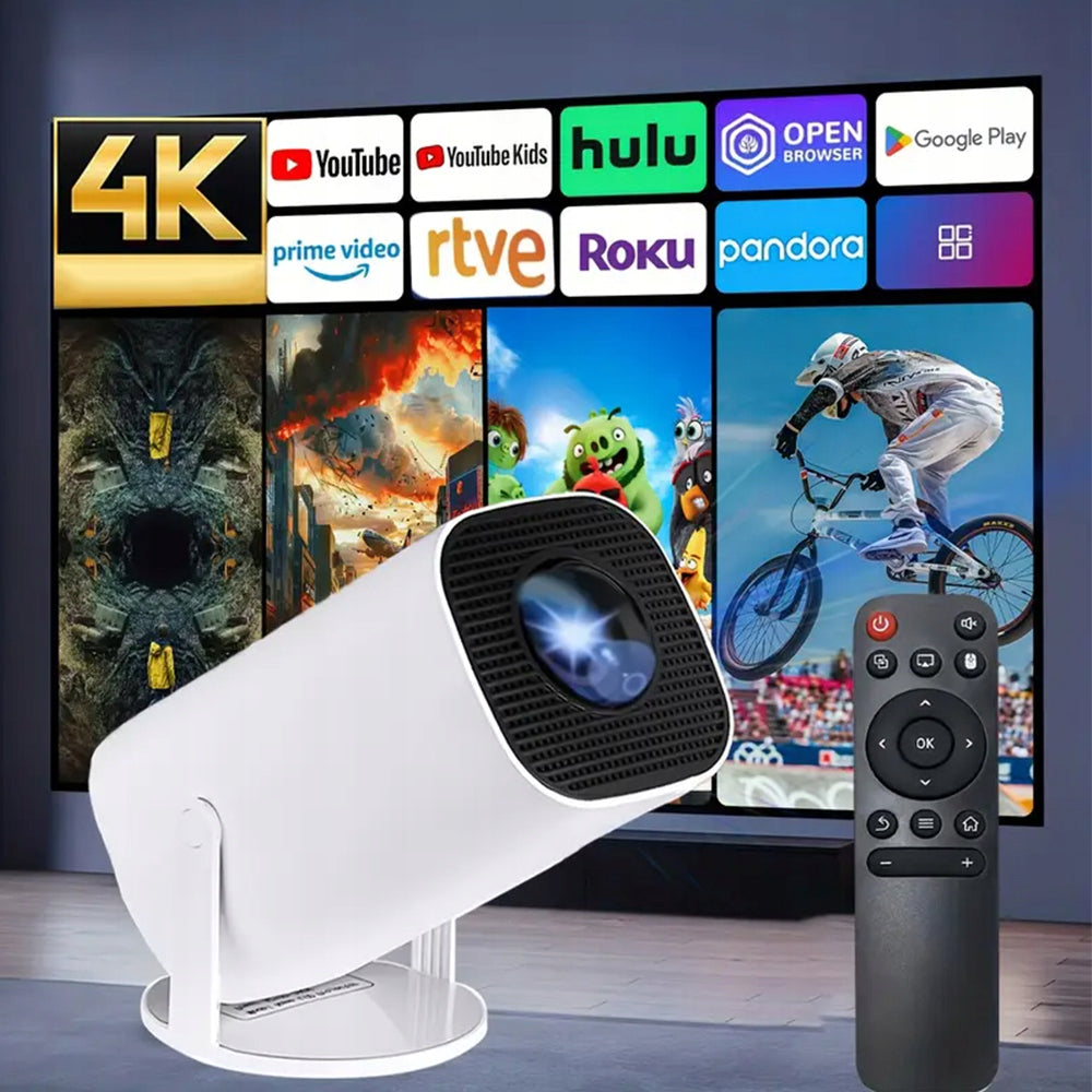 PROJECTOR MINI 720P ANDROID 12 WIFI 5G BLUETOOTH 5.0 ROTATING 180° HDMI USB Manufacturer code HY310