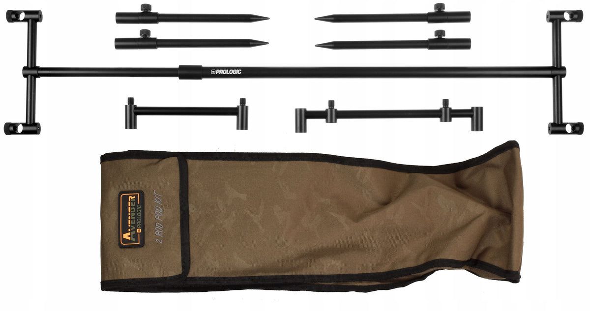 PROLOGIC CARP STAND ROD POD AVENGER KIT FOR 3 SETS OF 2IN1 SUPPORTS