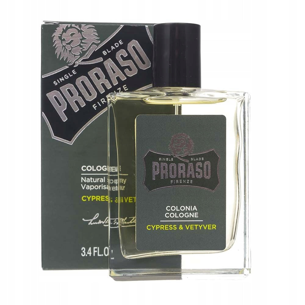 PRORASO CYPRES VETYVER COLOGNE 100ML