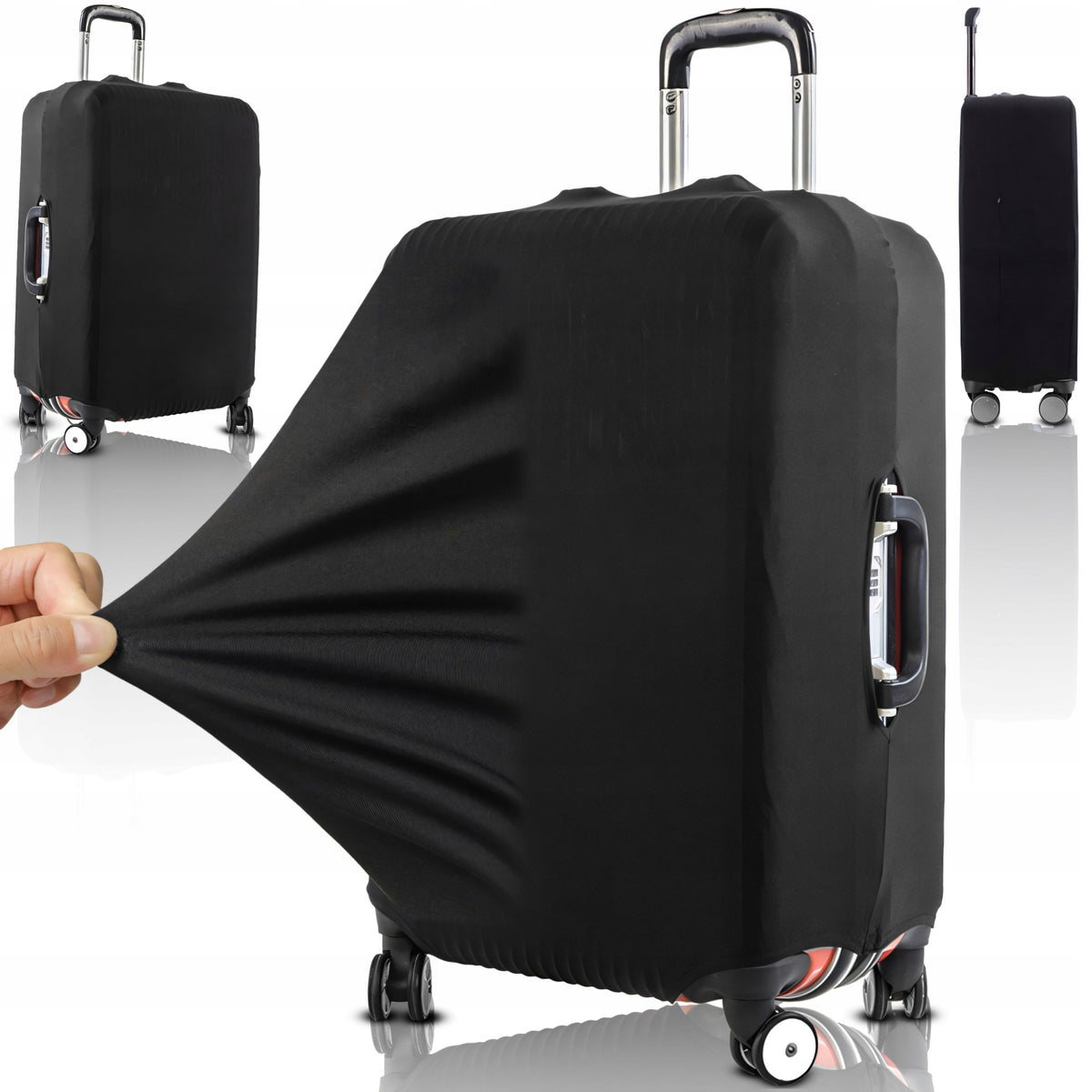PROTECTIVE CARRYING CASE FOR TRAVEL LUGGAGE CASE M 62x43x27 BLACK