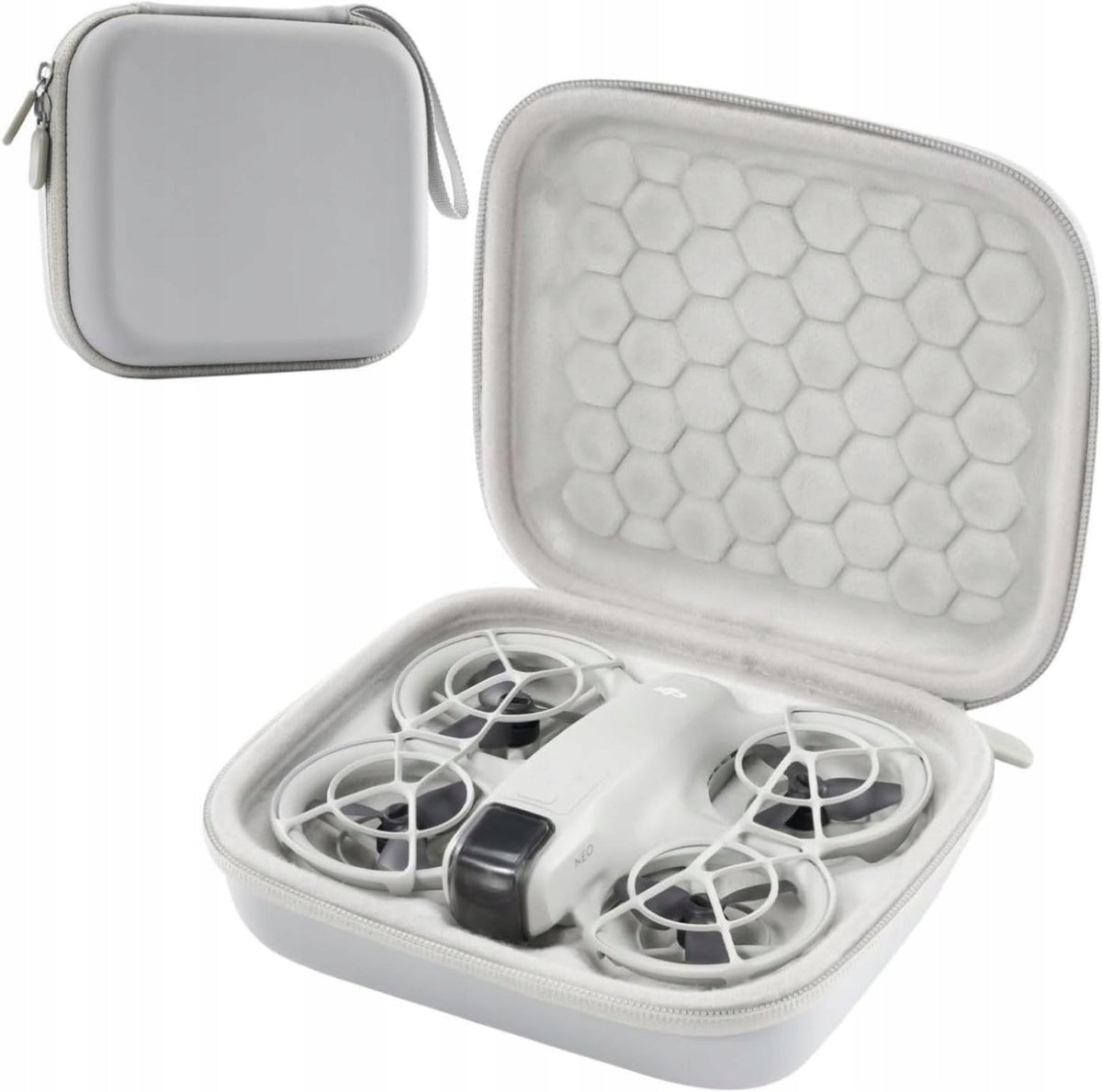 PROTECTIVE CASE FOR DRONE DJI NEO GREY PORTABLE HARD