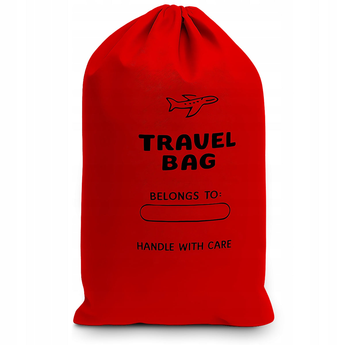 PROTECTIVE COVER FOR TROLLEY BAG FOR AIRPLANE CAR BAG UNIVERSAL RED Brand Agmi