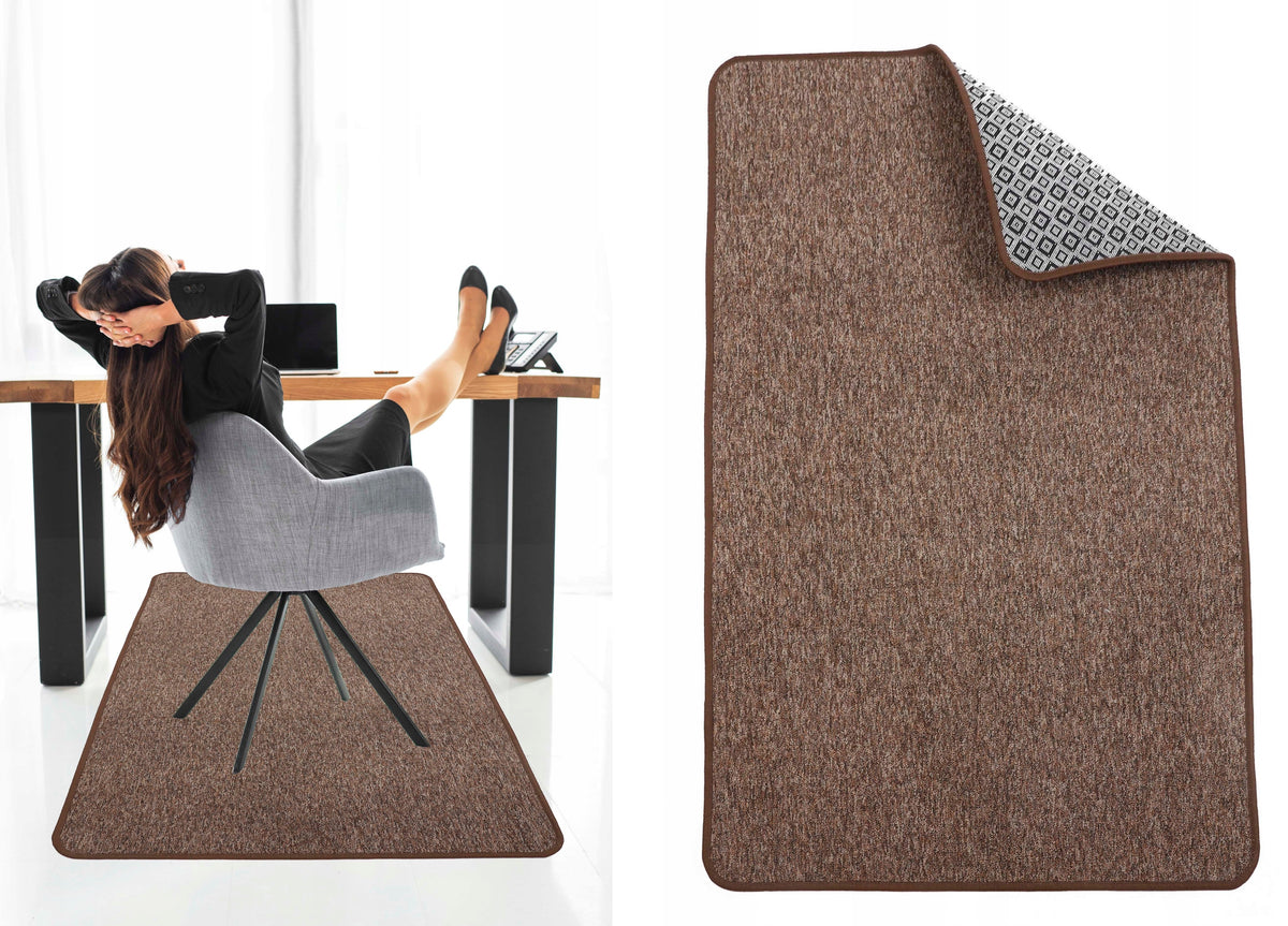 PROTECTIVE MAT UNDER CHAIR ANTI-SLIP RUG 100X150 CM ELSIMONE