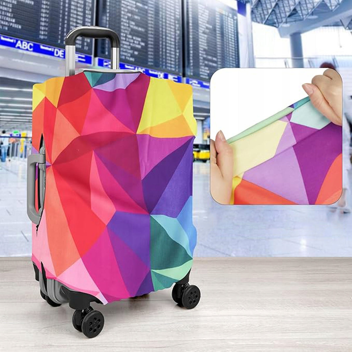 PROTECTIVE TRAVEL SUITCASE COVER ABRASION RESISTANT LUGGAGE CASE Packaging status original
