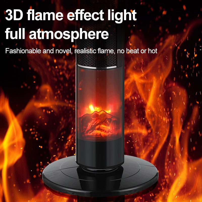 PTC heating fan with fireplace imitation function Brand no brand