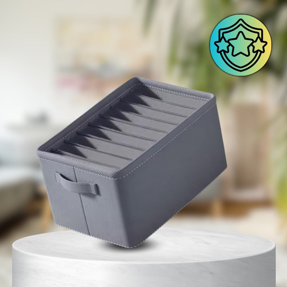 Padded Organizer for Cabinet Drawer Box Grey Container Large Packaging status original