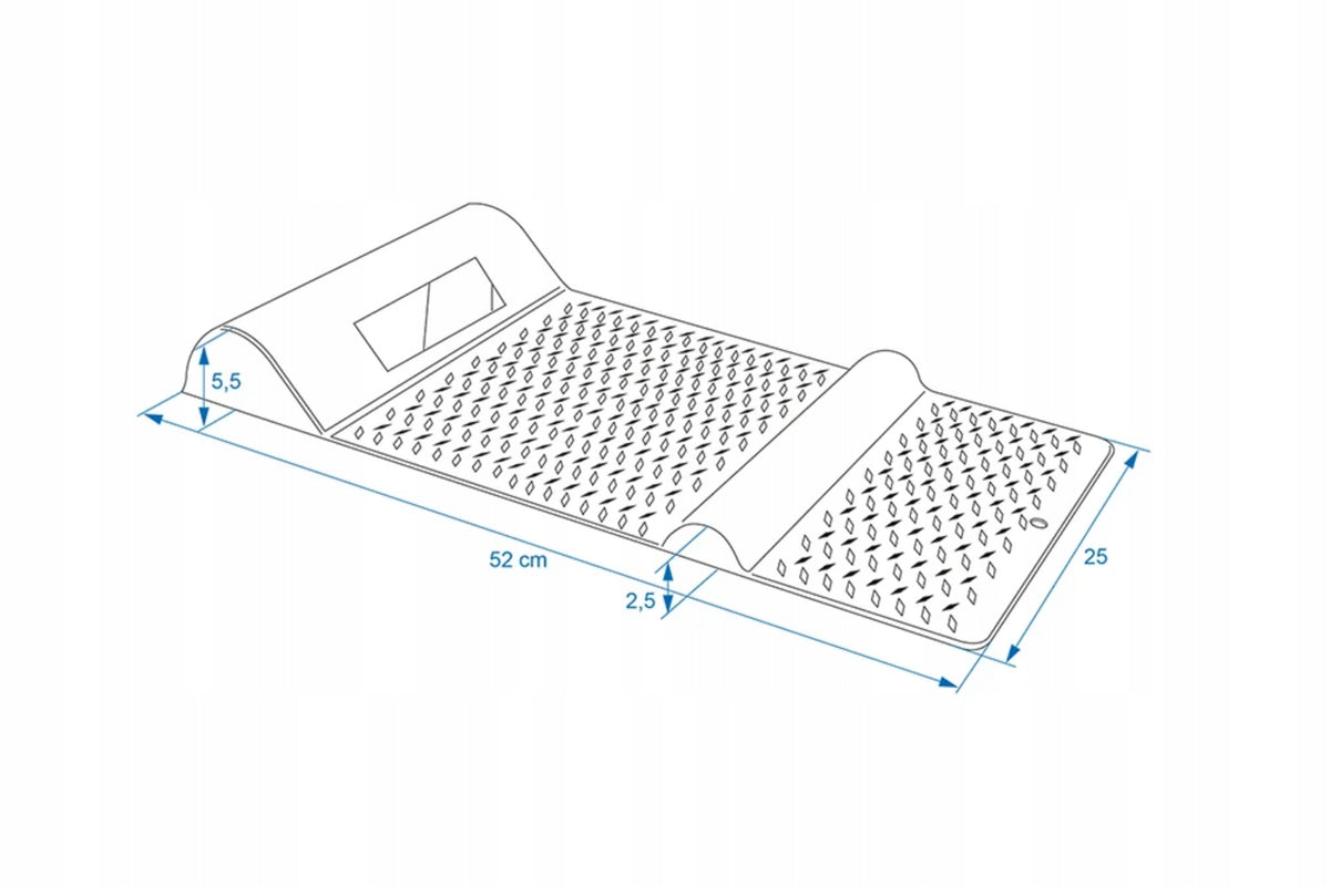 Parking mat ProPlus 520196 with wheel stop for trailers Manufacturer code 520196