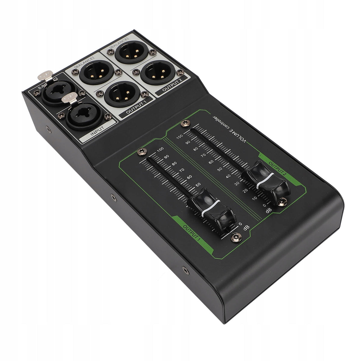 Passive Volume Controller All Metal Unbiased 1 by 2 Out US