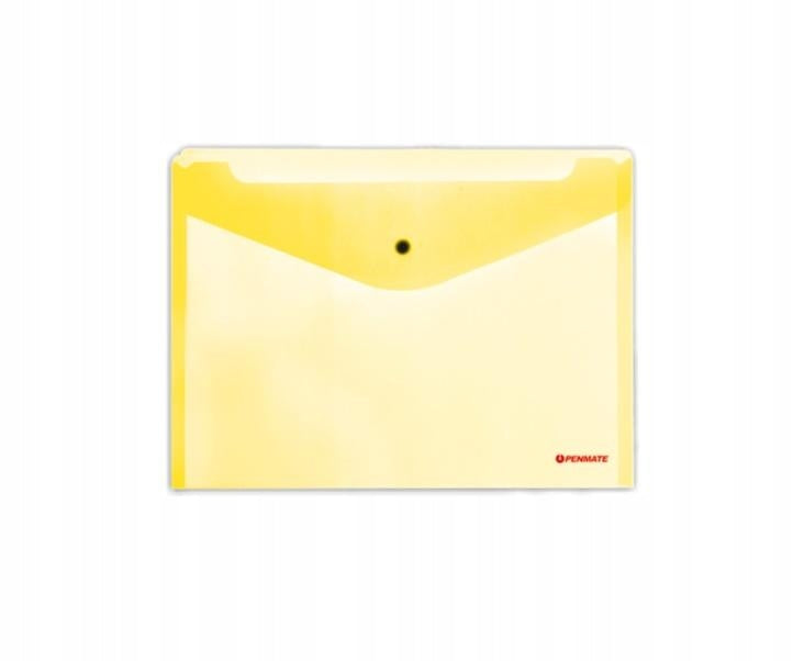Pastel SNAP ENVELOPE Yellow Format A5 PERFECT FOR OFFICE File SMALL