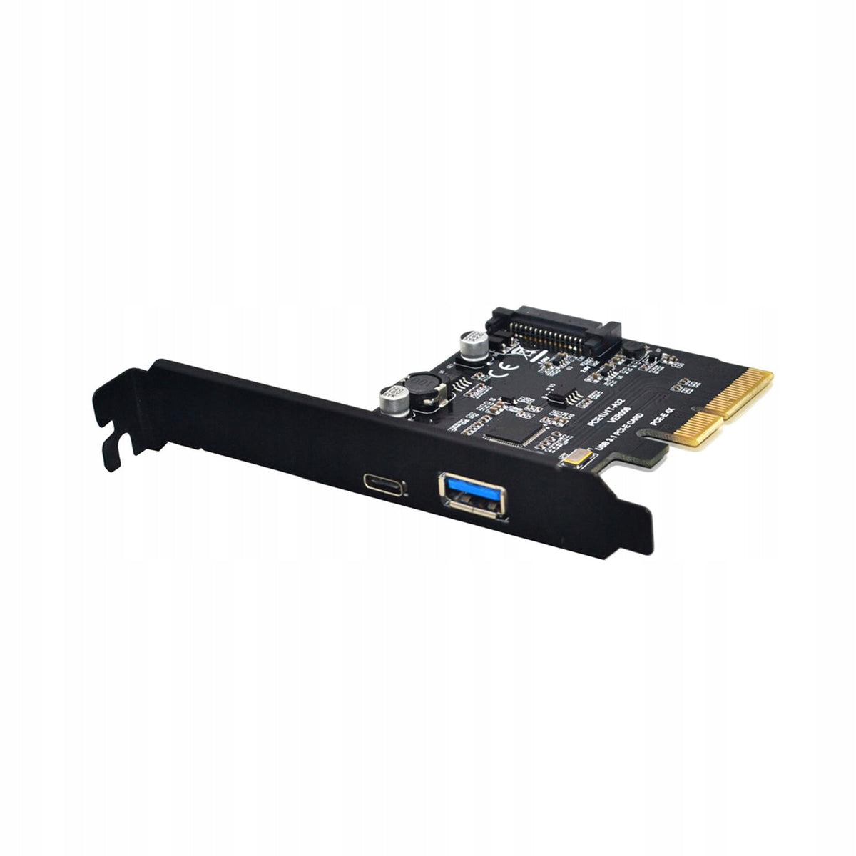 Pci e to USB 3.1 Gen2 10 Gbps USB A+USB C Expansion Card for Computer PC 4X