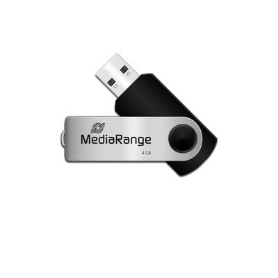 Pendrive MediaRange MR907 4 GB Micro-USB black