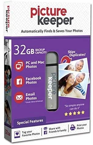 Pendrive PICTURE KEEPER 32gb PC MAC rip photos