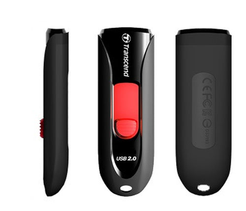 Pendrive Transcend 16 GB USB 2.0 černý Capacity 16 GB