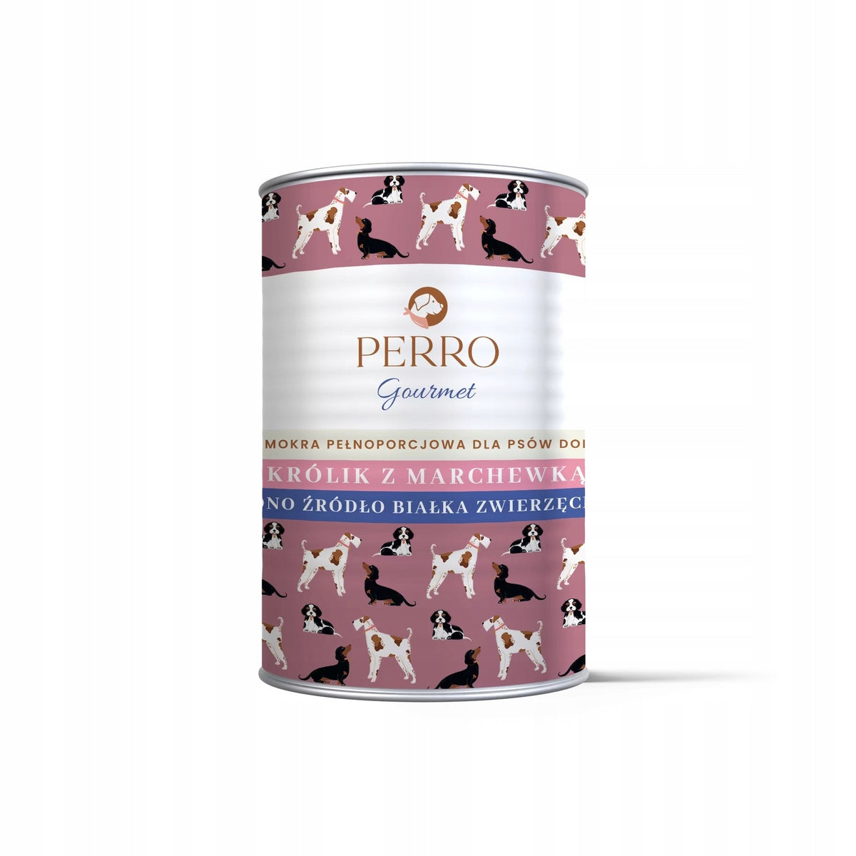 Perro Gourmet Rabbit with Carrot Wet Food for Adult Dogs 400g