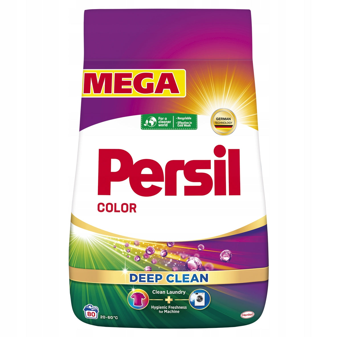 Persil Color Deep Clean Color Washing Powder 80 Washes 4,4kg Manufacturer code 764946