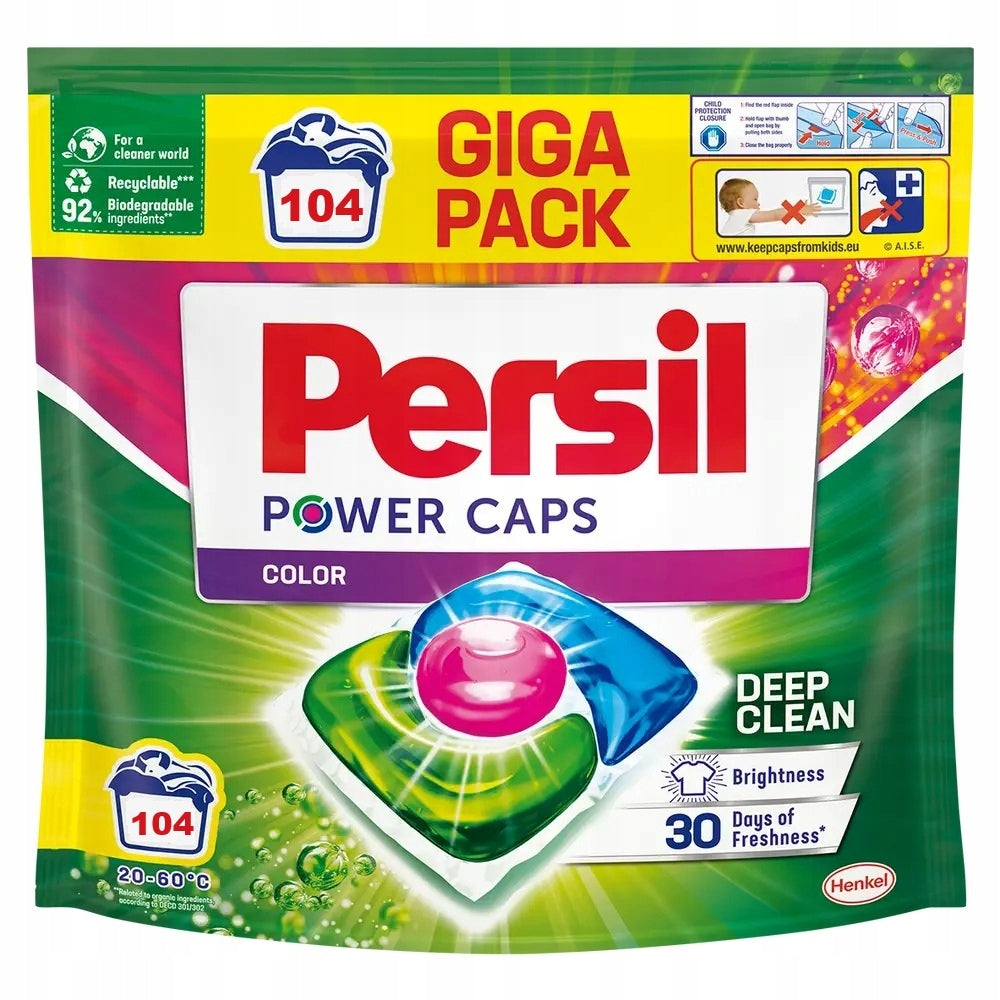 Persil Power Caps Color 104 capsules