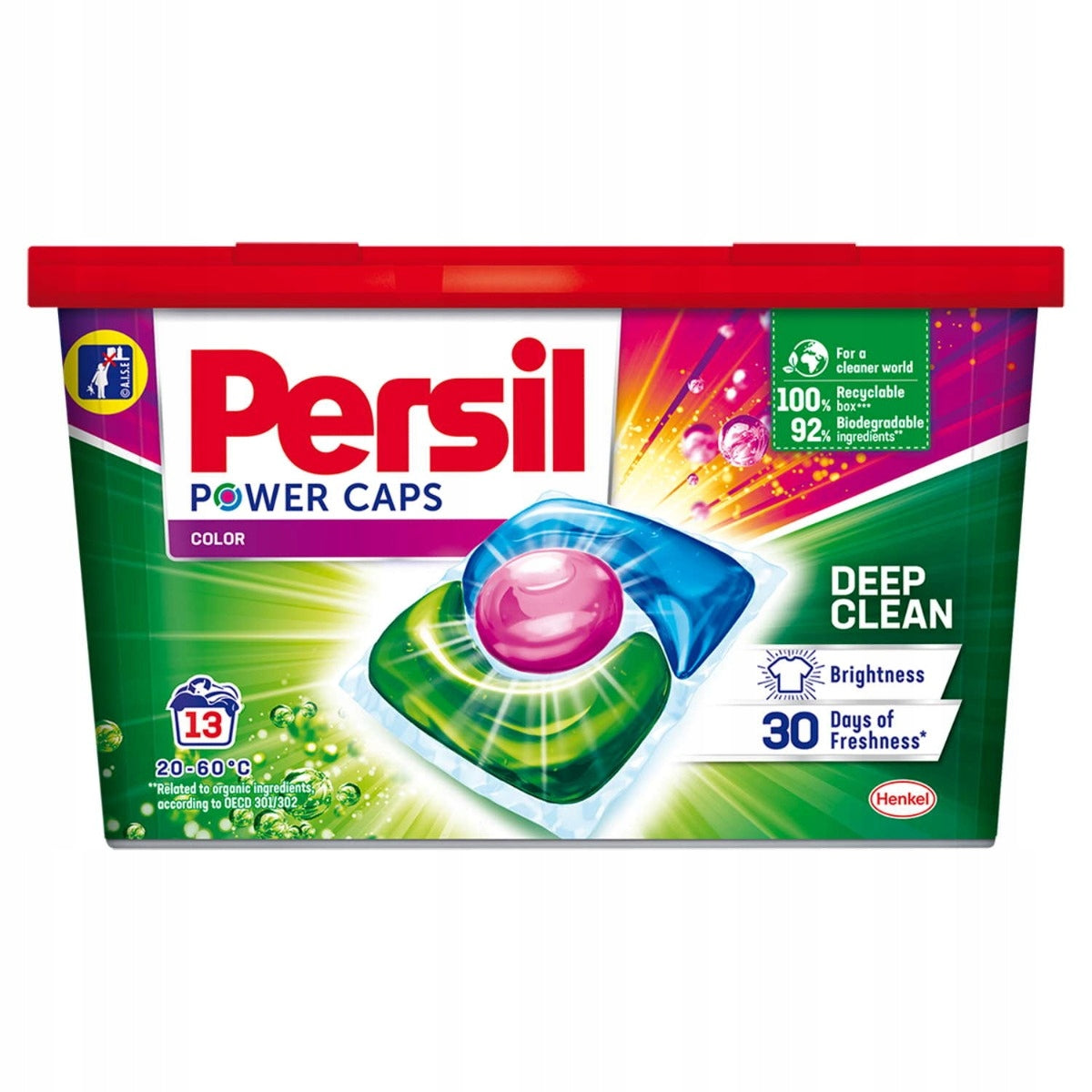 Persil Power Caps Color Deep Clean 13 washes.