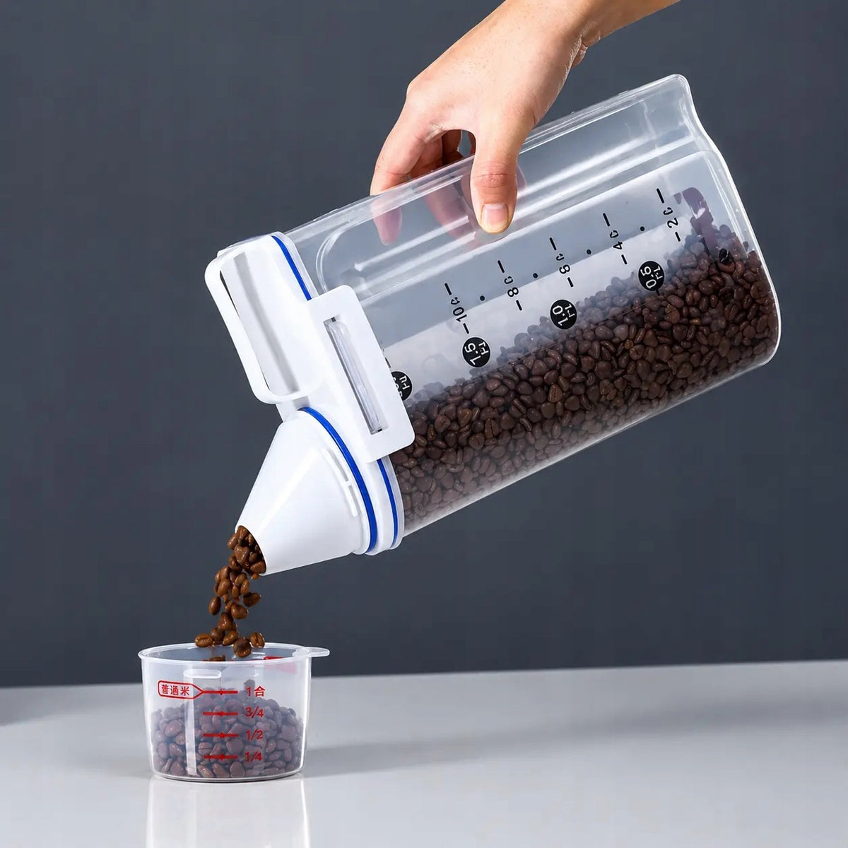 Pet Food Container 15,5cm PP Dry Food Box Manufacturer code #13723