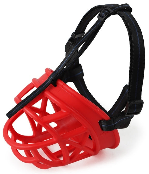 Physiological muzzle for Dog Silicone XL Red – Full Comfort