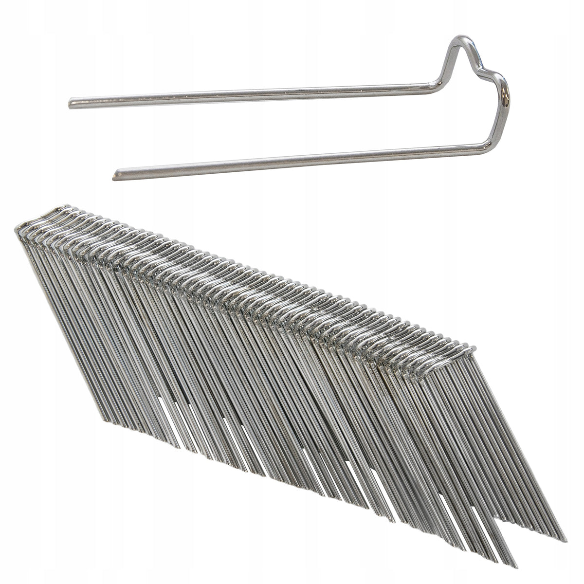 Pins for fixing 50pcs agrotextile Plant Monster pegs handles 4,9cm