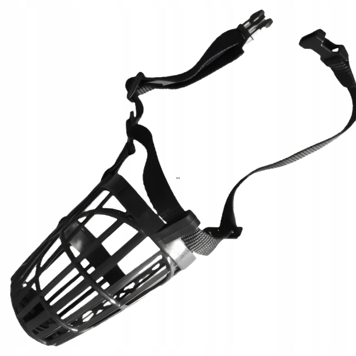 Plastic muzzle basket for small dog Nobleza size S black Packaging status original