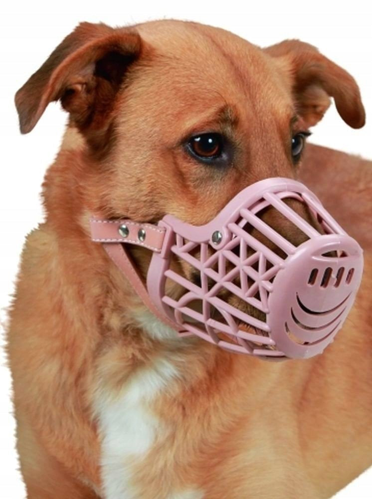 Plastic muzzle for dog, 31 x 7,5 cm, Kerbl