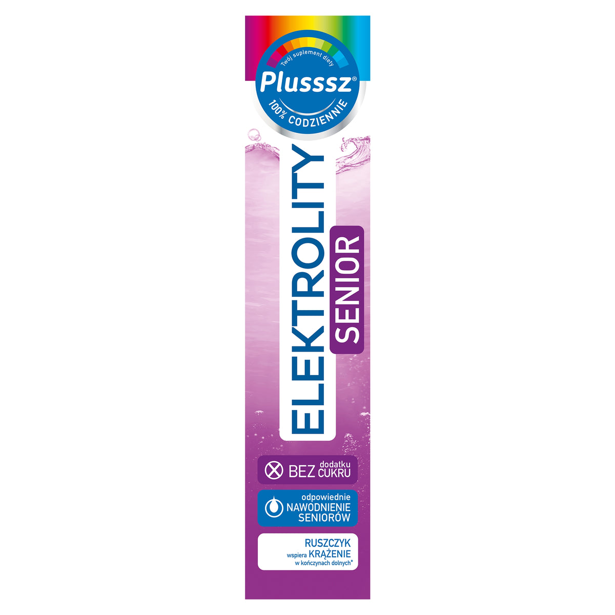 Plusssz Elektrolity Senior 5 x 24 effervescent tablets
