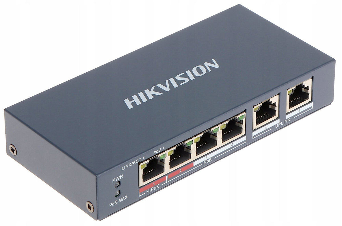 PoE x4 Switch HikVision 4x PoE Swich Switch Swith 30W