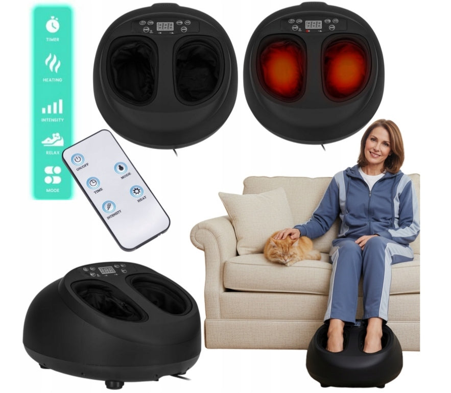 Polish FOOT MASSAGER SPA 3 MODES HEATING REMOTE CONTROL NEW MODEL PREMIUM 2026